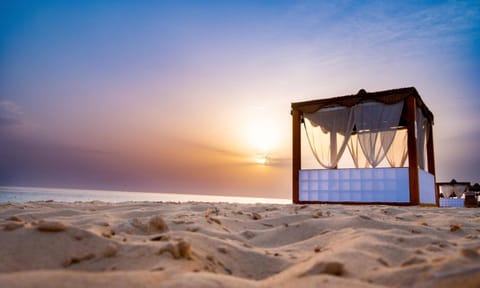 Private beach