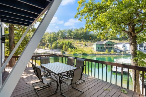 Savor the Fresh Air and Lake View or a Great Meal Outdoors