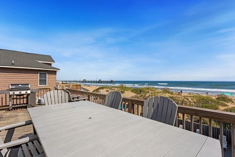 Unobstructed ocean views over the dunes.