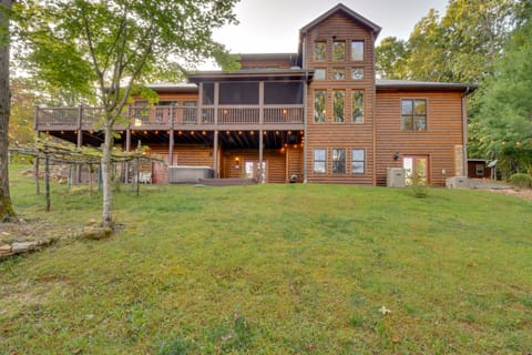 Ellijay Vacation Rental | 5BR | 3.5BA | Stairs Required | 6,200 Sq Ft