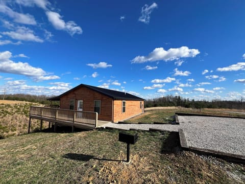 Exterior and parking area