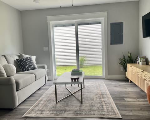 Comfortable living room complete with double pullout couch!