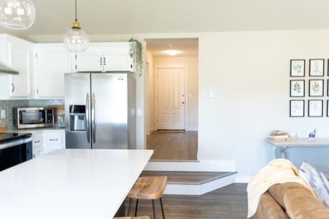 Kitchen Leading To Hallway
