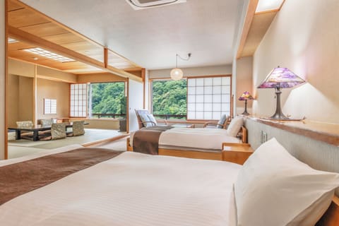 Japanese Western Style Room B, Non Smoking | In-room safe, desk, WiFi (free)