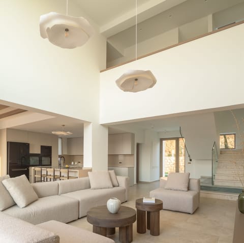 Living room stimulating Interior.