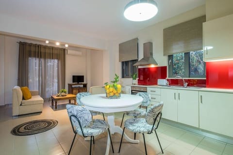Spacious Kitchen with Dining and Living Space