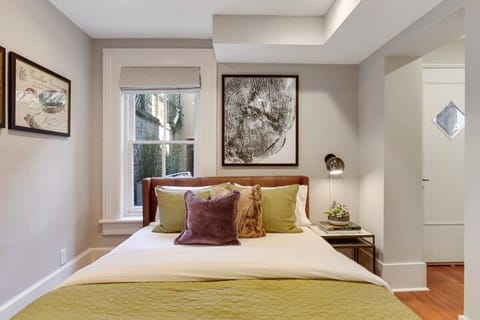 Bedroom 3 | Queen Bed with Jack and Jill Bathroom Access | Unit B — First Floor of Building — Unit on One Level