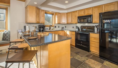 Kitchen with Bar Seating