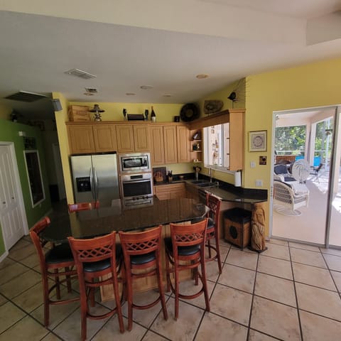 Family Room Kitchen Area