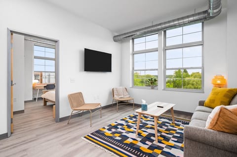 Open concept living with a view 🌿✨