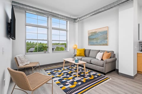 Bright and cozy living space 🌞🛋️