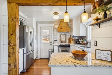 Kitchen at Larch St. Cottage
