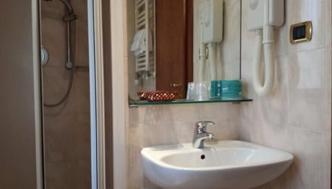 Free toiletries, hair dryer, bidet, towels