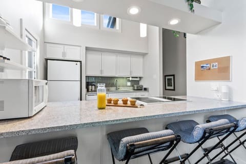 Spacious kitchen with tons of natural light