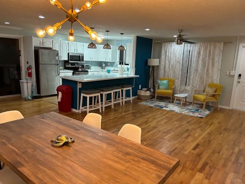 Plenty of different seating areas.