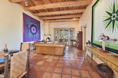 Open concept living room and dining room