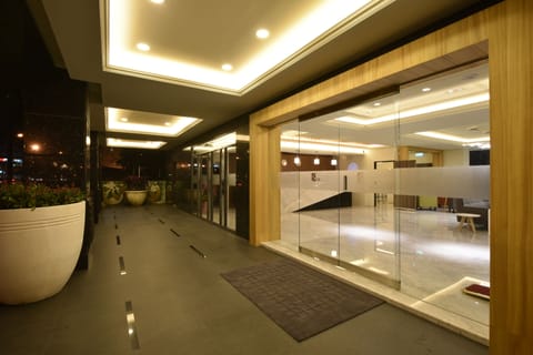 Front of property - evening/night