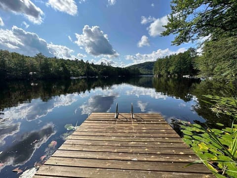 Swim, paddle board, fish, or canoe right off the dock…