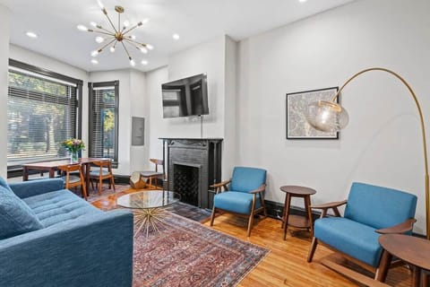 Luxury 5BR retreat featuring a private patio oasis, spacious living, and prime location.