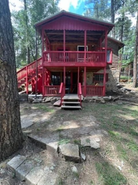 Front of the cabin