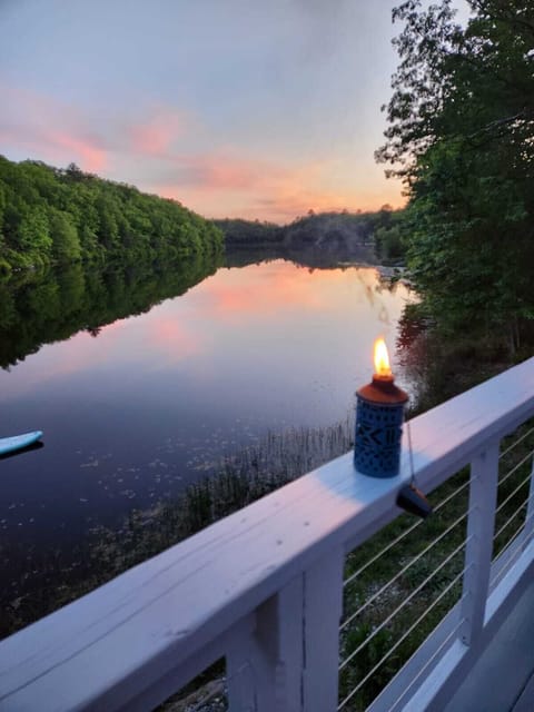 Long Pond view from the deck