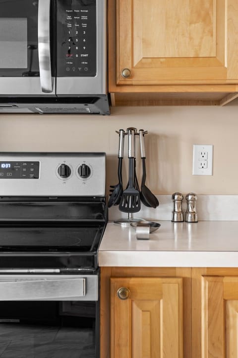 a microwave to a range and various kitchen utensils – for a delightful cooking experience.