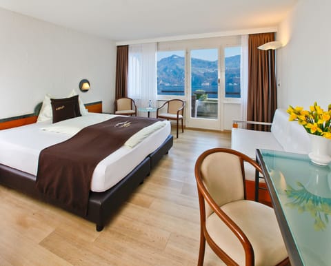 Executive Single Room, Lake View, Lakeside | Hypo-allergenic bedding, down comforters, in-room safe, desk