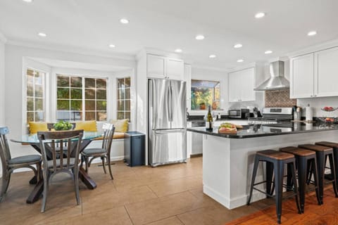 With two dining area, there is no shortage of places to eat