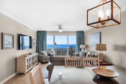 Dining to living room view