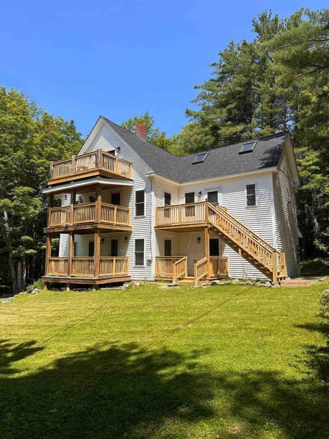 The yard...you are on the top floor