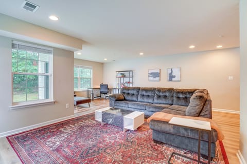 Glen Burnie Vacation Rental | 3BR | 4BA | Stairs Required | 2,521 Sq Ft