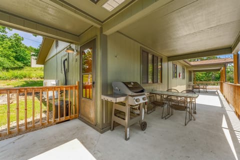 Where the sun meets the wood, and relaxation begins