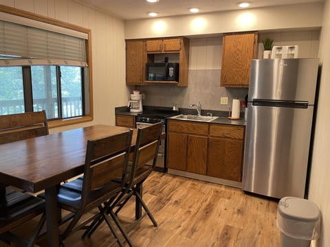 Cook, dine, and create memories in our cozy kitchen