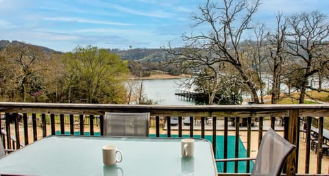 Step onto the deck and let the sounds of nature surround you in perfect tranquility