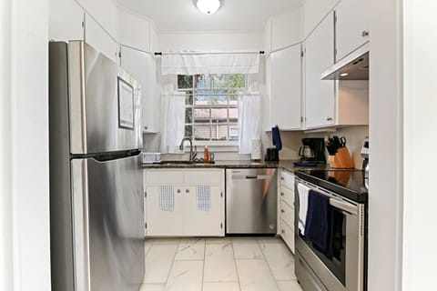 We provide everything you need to prepare meals during your stay!