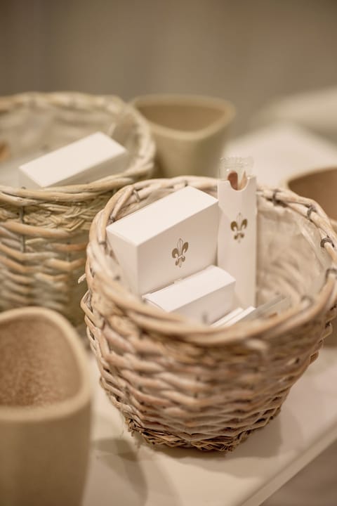 Free toiletries, hair dryer, bathrobes, slippers