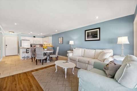 Living Area with Queen Sofa Bed