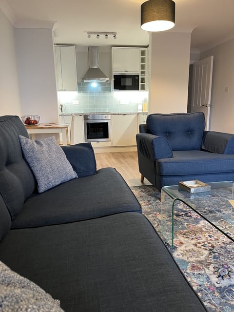 Comfortable and stylish open plan living area