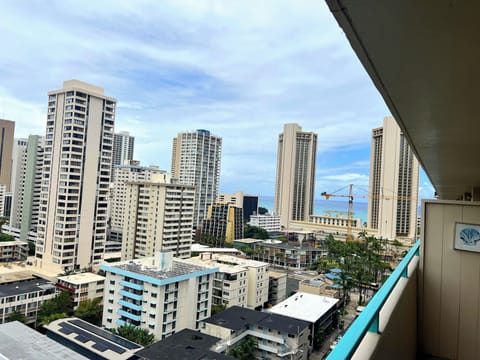 Rap around room Patio with some ocean view
