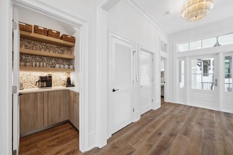 Step in Pantry and Elevator to 2nd and 3rd Fls