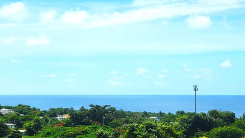 The view from our balcony is incredibly beautiful.