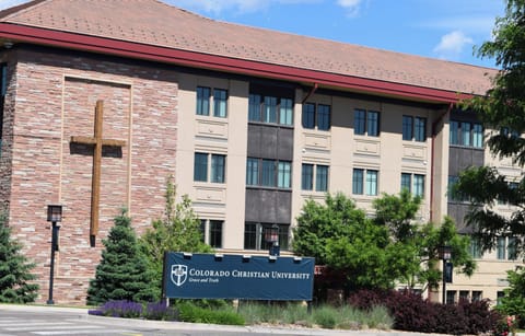 Colorado Christian University is right around the corner. 