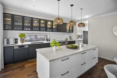 Family House | Private kitchen | Fridge, microwave, oven, dishwasher