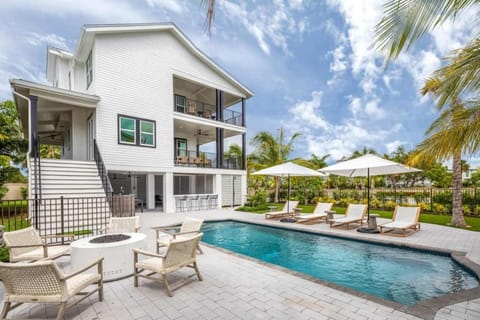 Private backyard oasis