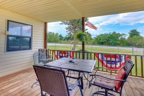 Fort Cobb Vacation Rental | 3BR | 1.5BA | 2,025 Sq Ft | Stairs Required