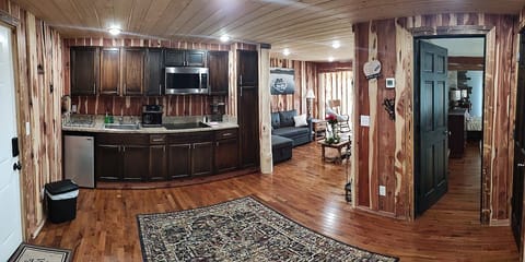 Comfort Apartment | Private kitchen | Fridge, coffee/tea maker, electric kettle, toaster