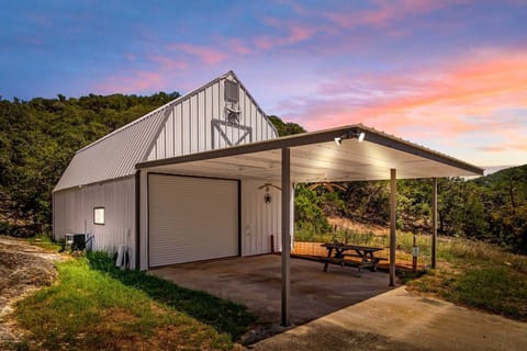 Lighted and covered parking will keep your vehicles out of the heat and elements during your stay at the Hawk's Nest!