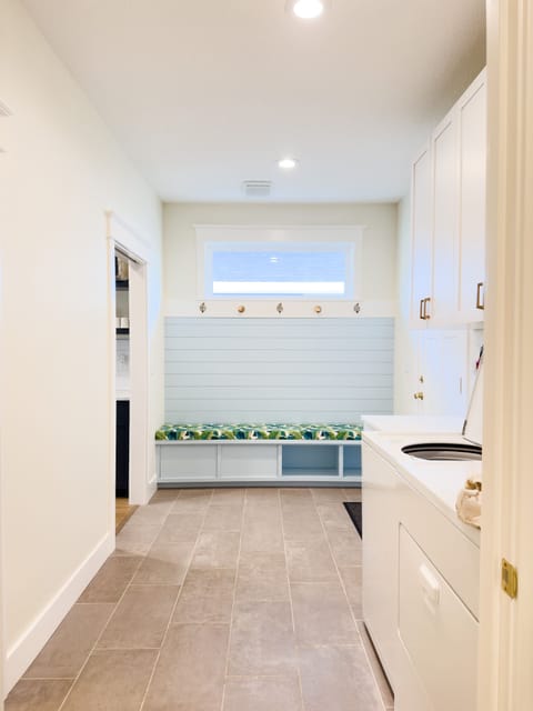 Our "sand"room and laundry room. 