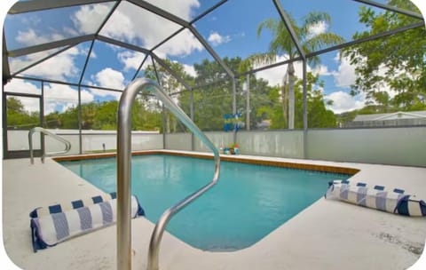 Pool connected to the lanai