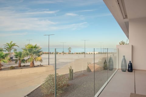 Spacious terrace with sea views